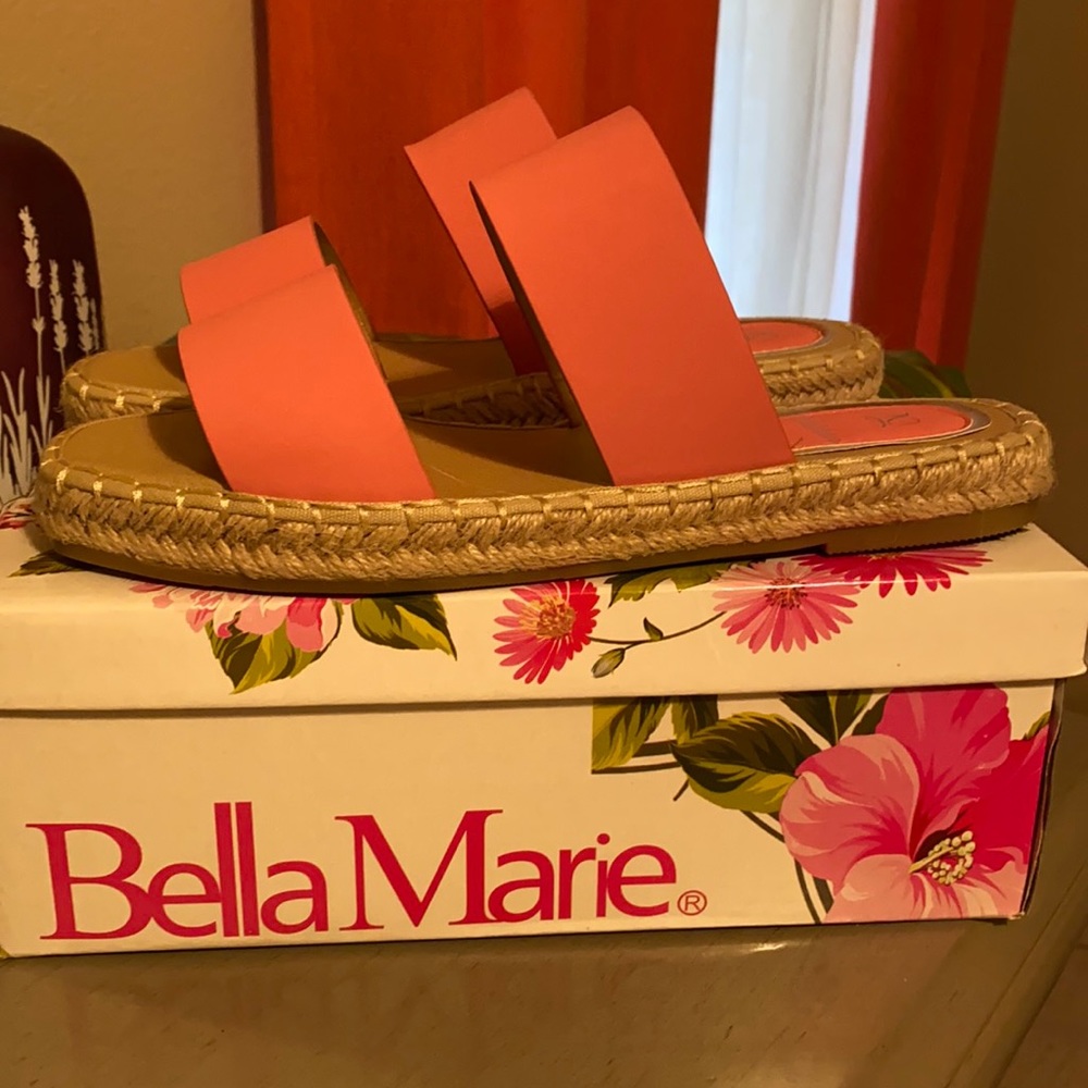 Bella Marie- 2 ban slip on sandal